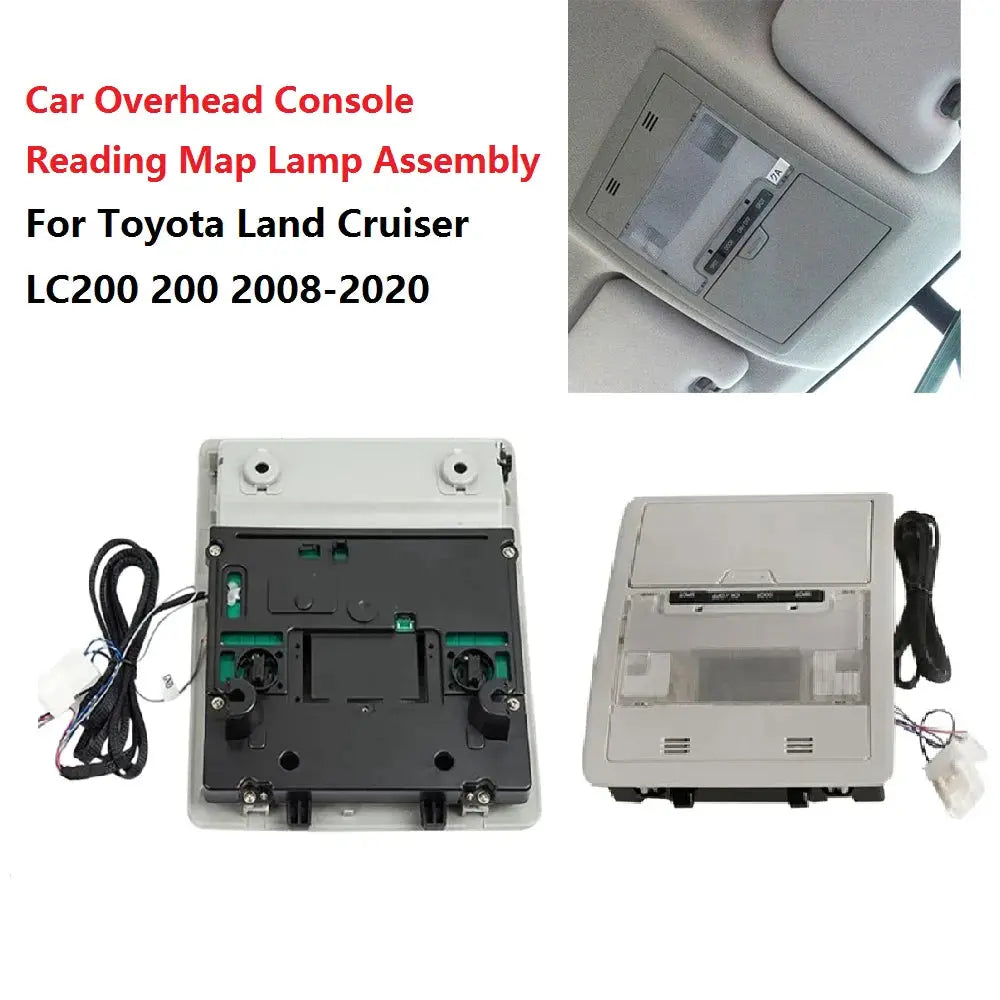 Roof Reading Light Map Lamp Assembly For Toyota LandCruiser  200 Series Tuck's Performance
