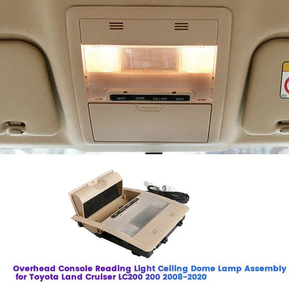Roof Reading Light Map Lamp Assembly For Toyota LandCruiser  200 Series Tuck's Performance