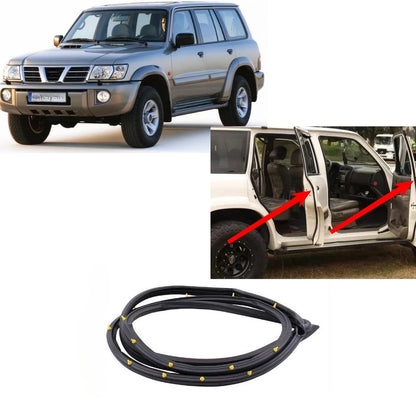 GU Patrol door rubber weatherstrip seal