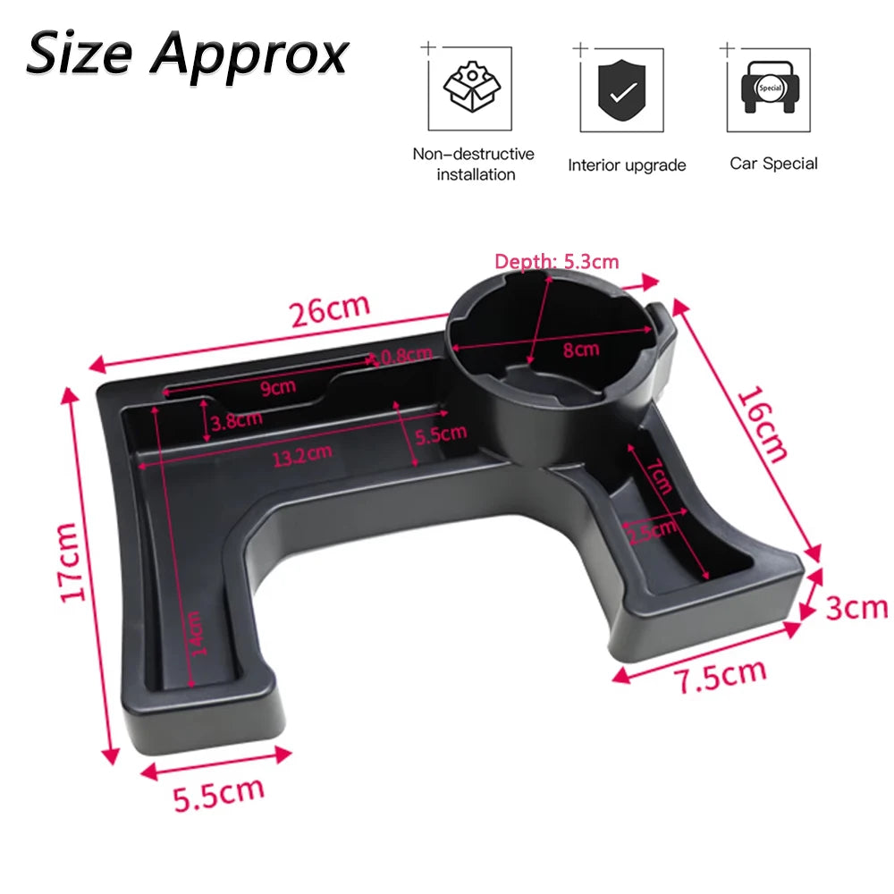 Jimny gear tray in use
