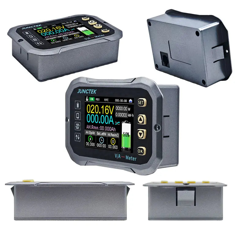 Battery Monitor Bluetooth KG140F DC 0-120V 100A 400A Battery Tester Voltage Current VA Battery Coulomb Meter Capacity Indicator Tuck's Performance