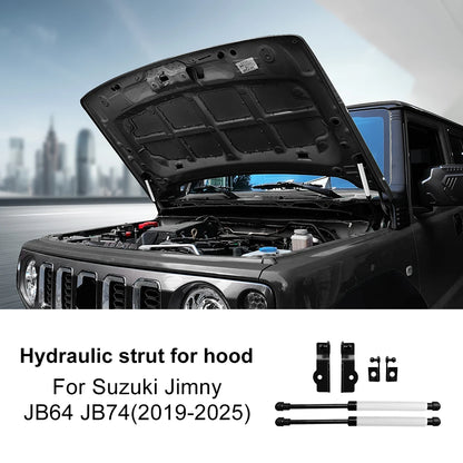 For Suzuki Jimny JB64 JB74 2019 2020 2021 2022 2023 2024 2025 Hood Struts Shock Dampers Front Bonnet Modify Lift Supports Tuck's Performance