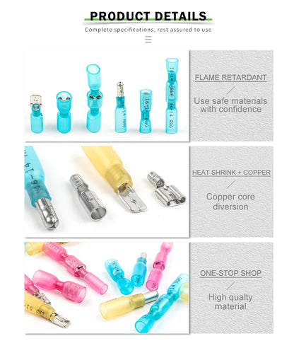 Heat Shrink Spade & Bullet Terminal Kit product view 16