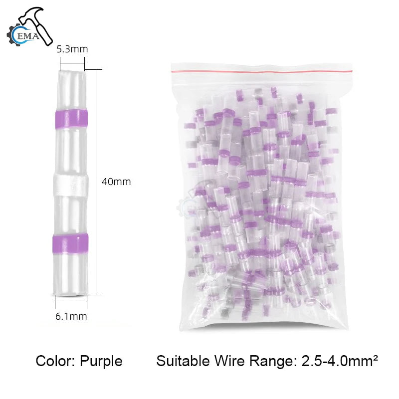 Heat Shrink Solder Butt Connector Pack product view 8