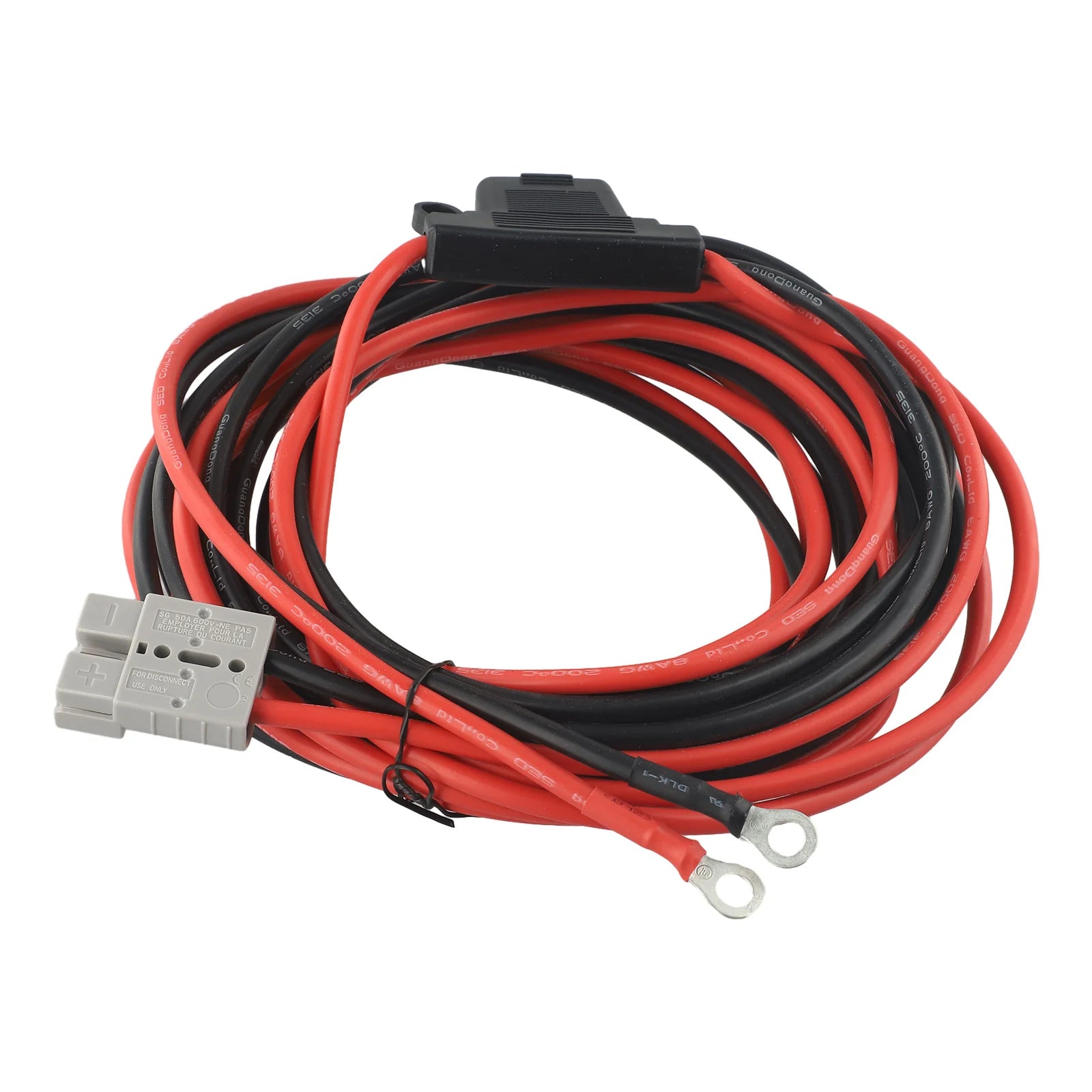 50A 12V Quick Connect Battery Cable Wiring Kit image 15