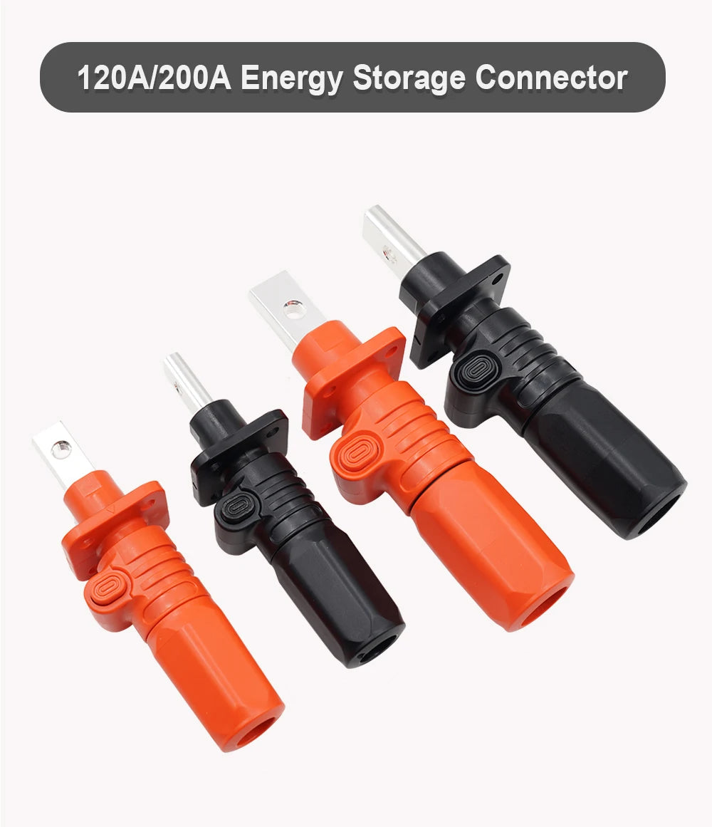 120A/200A 1000V Waterproof Energy Storage Connectors - Pair image 10