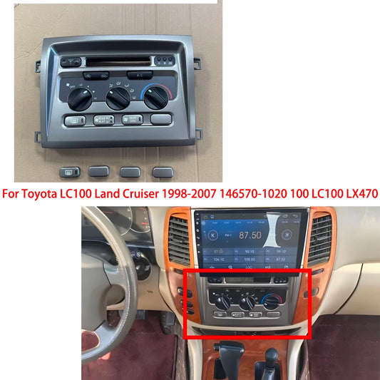 Air conditioning control panel for LandCruiser 100 Series