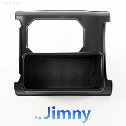 For Suzuki Jimny 2019 2020 2021 2022 2023 2024 2025 JB74 JB64 Car Gear Shifter Storage Box Center Console Organizer Accessories Tuck's Performance