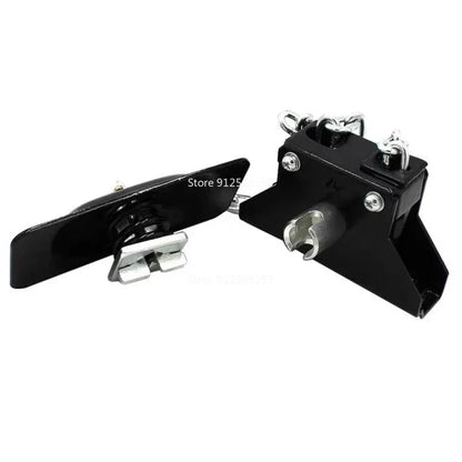 Spare wheel hanger plate detail