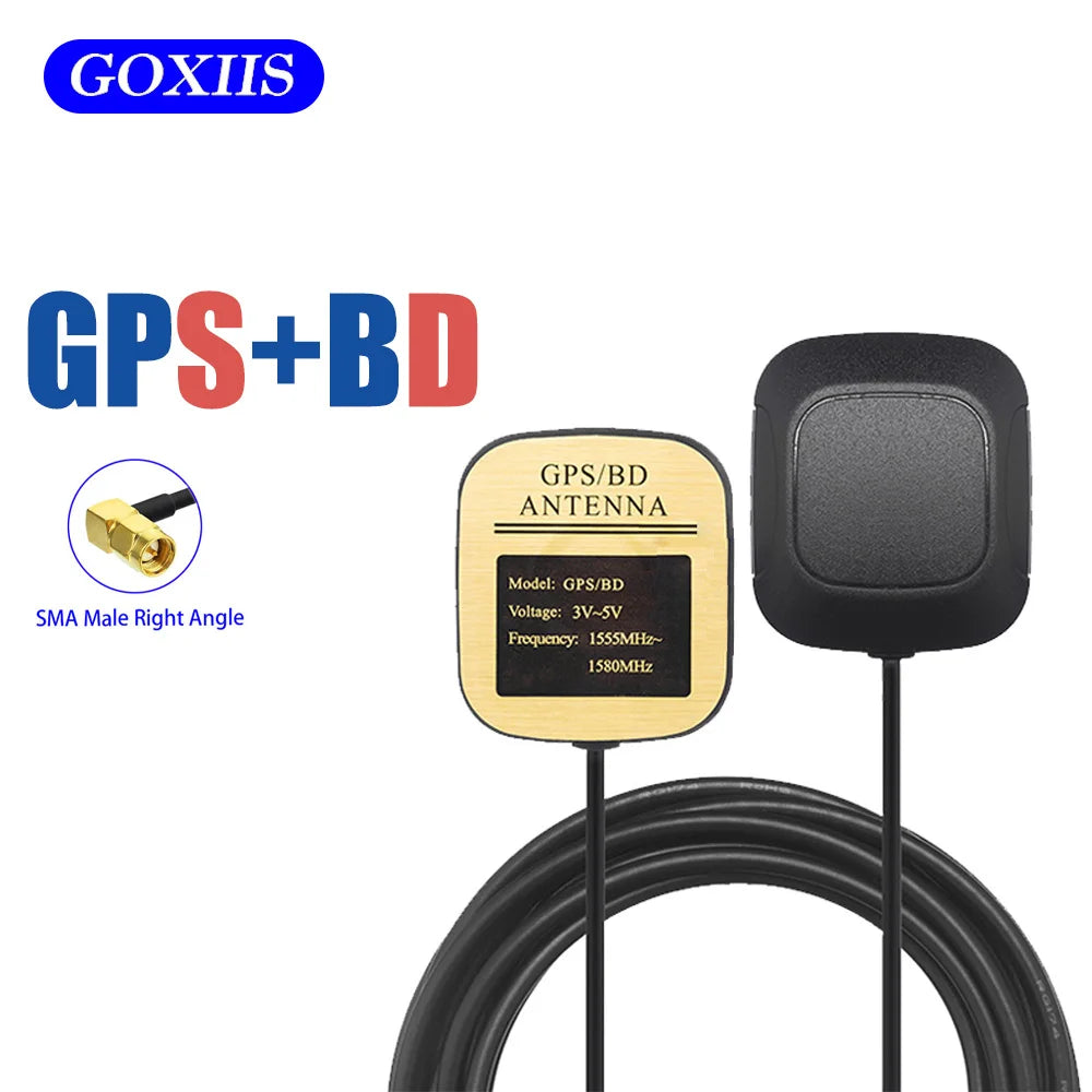 GPS BD Antenna 28dBi SMA  Fakra MFD2 RNS2 RNS 510 MFD3 RNS-E For VW Skoda For Benz For Audi A3/A4/A6 Tuck's Performance