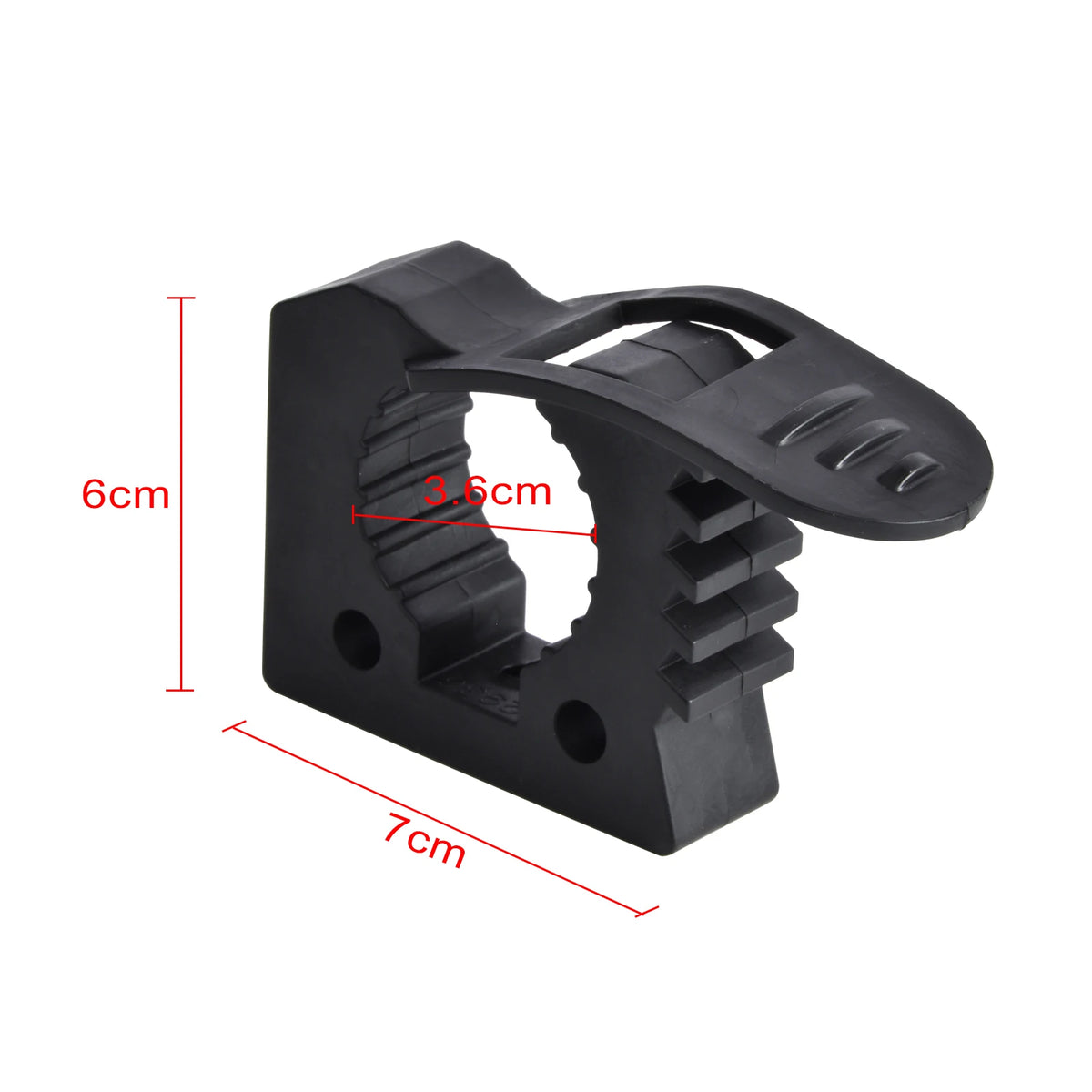 Quick release tool clamp dimensions 7 cm by 6 cm