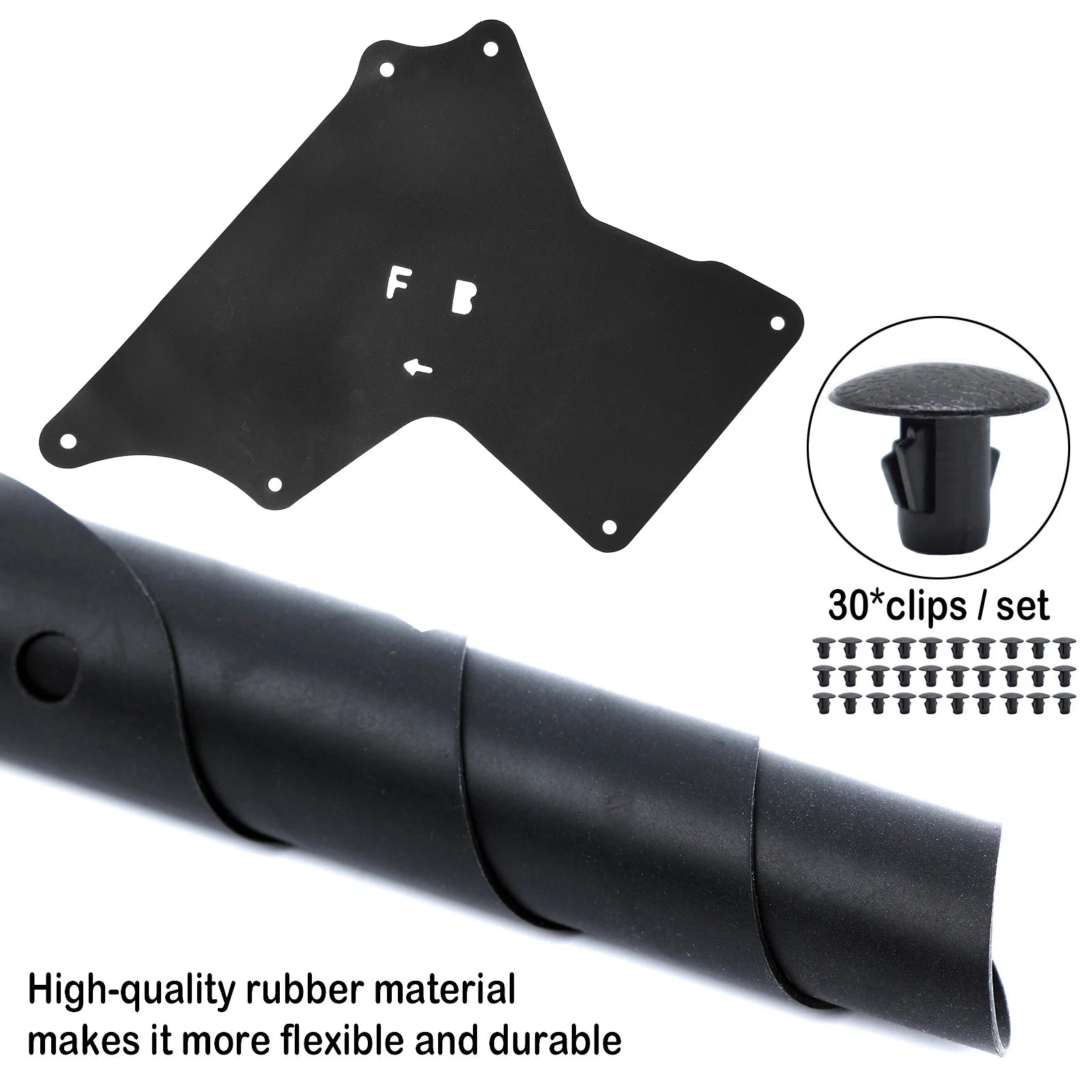Short and long fender liners for Hilux AN120 and AN130