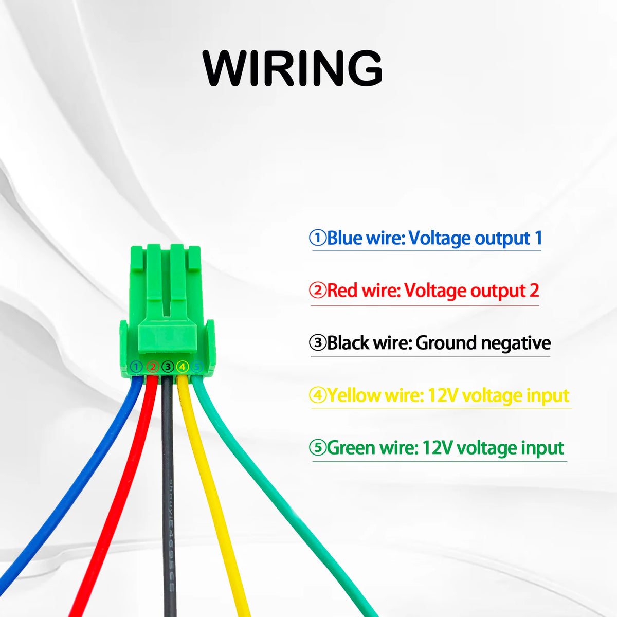 Dual push switch 5 wire plug wiring diagram
