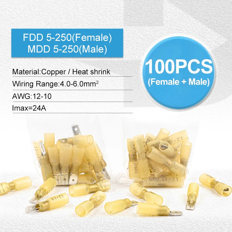 Heat Shrink Spade & Bullet Terminal Kit product view 19
