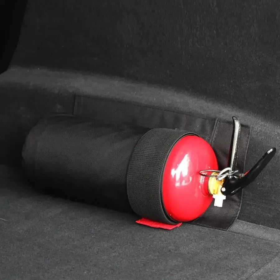 2026 Car Organizer Trunk Storage Bag Backseat Storage & Trunk Mount Bracket for FireExtinguisher Storage Tuck's Performance