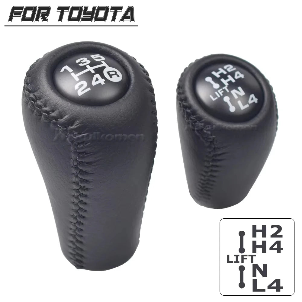 5 Speed For Toyota Land Cruiser FJ70 FJ76 FJ78 FJ79 LC70 LC76 Manual Transmission+Transfer Gear Shift Change Lever Knob HandBall Tuck's Performance