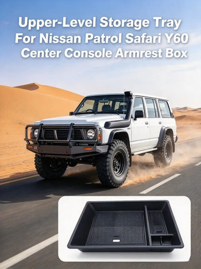Nissan Patrol GQ centre console upper storage tray