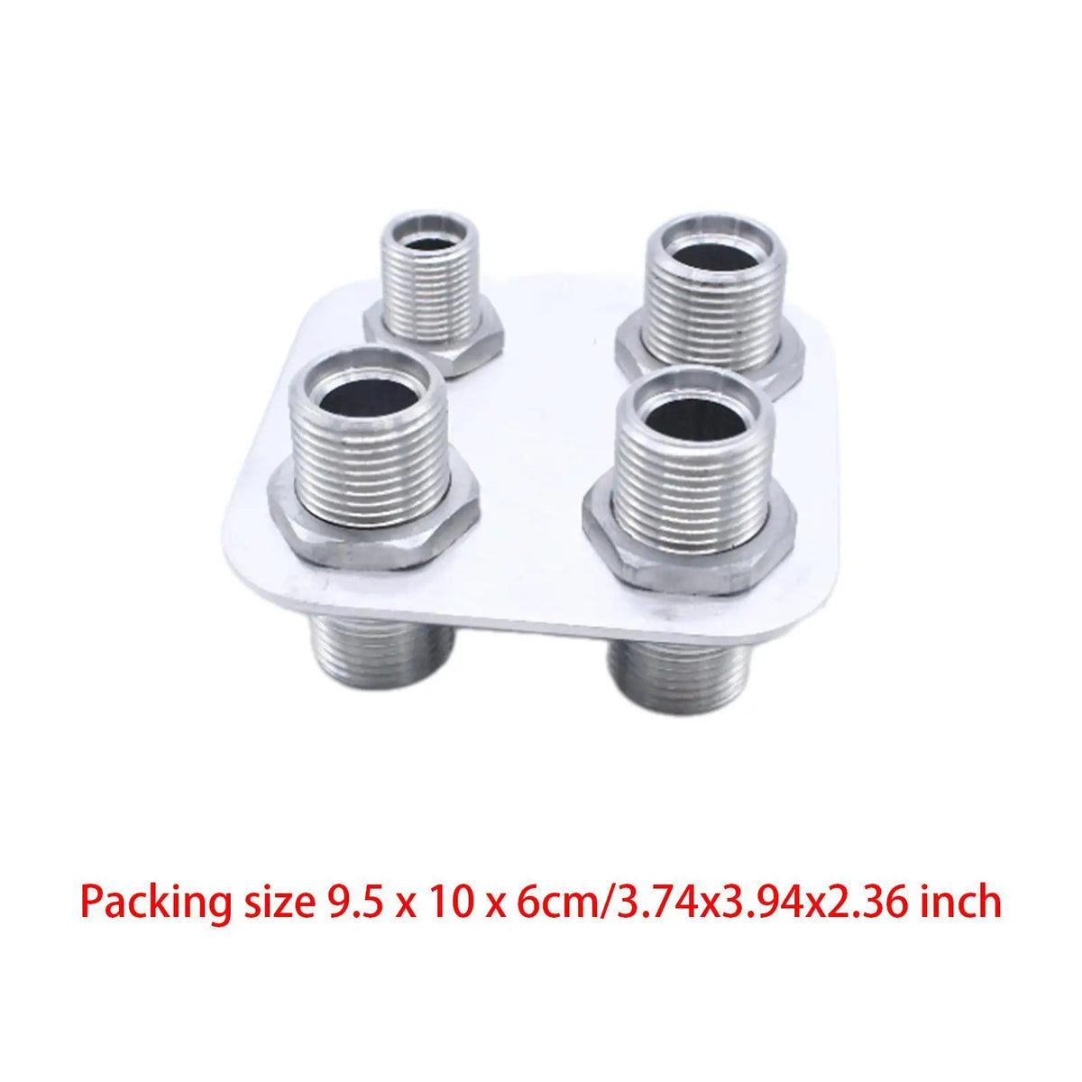 4 Port Automotive Heat and Cool System Replacement Firewall Bulkhead Tuck's Performance