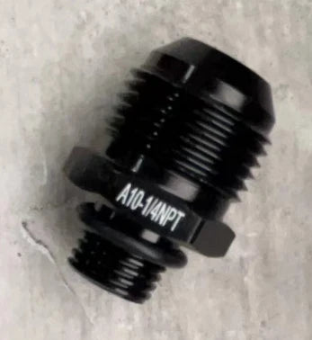 Universal Male 6AN AN6 to M10 M12x1.25/1.5, AN6 TO m16 M14x1.5, AN6 TO 1/4 3/8 1/2 npt Metric straight fitting Tuck's Performance