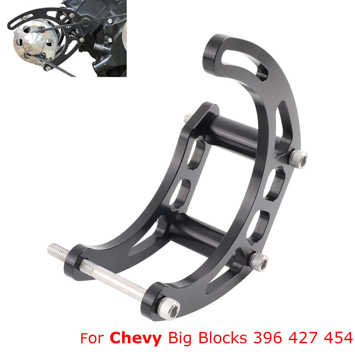 Alternator Bracket Short Water Pump SWP EWP For Chevy 396 427 454 Big Block BBC Tuck's Performance