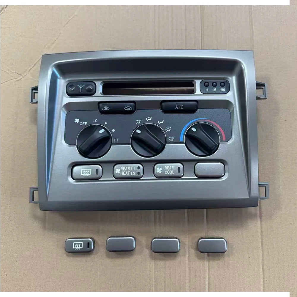 AC control panel rear connectors, LandCruiser 100 Series