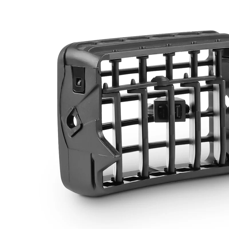 Centre dash air vent outlet side view with clips