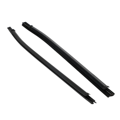 4PCS Outer Windows Rubber Weatherstrip Door Sealing Belt Moulding Trim For Isuzu D-MAX DMAX 4dr 2012-2018 Tuck's Performance