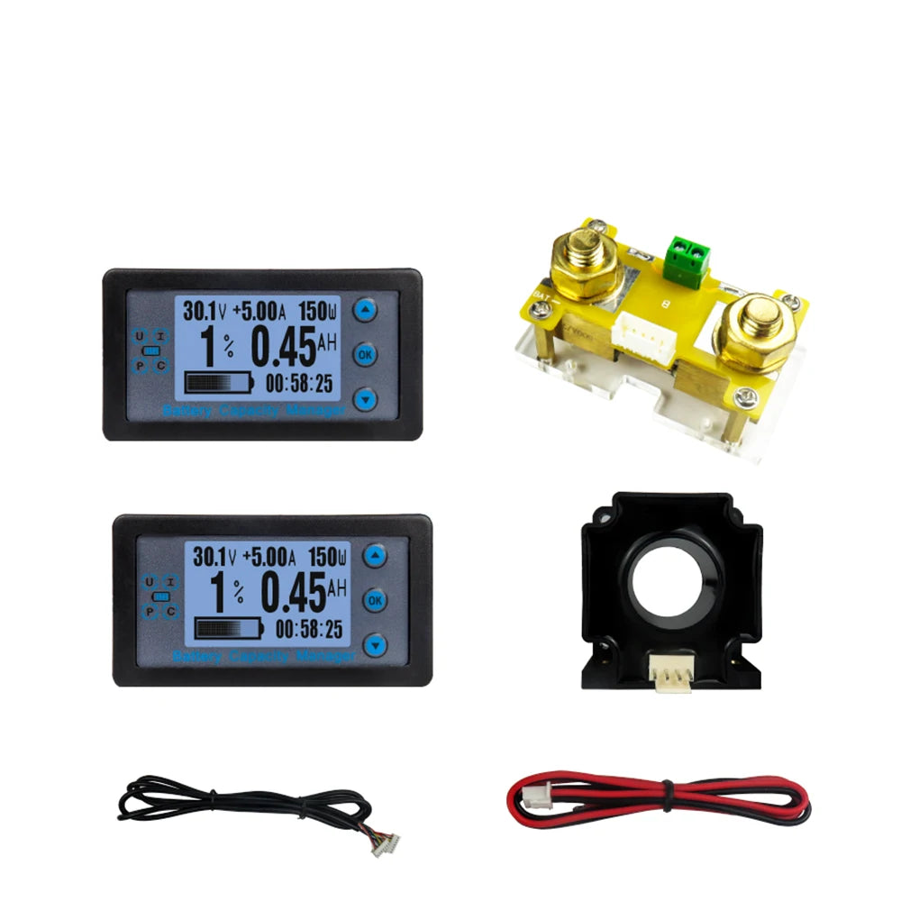 8V-120V Battery Coulomb Meter with 50A-500A Options image 11