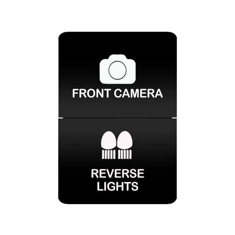 12V Dual Button Push Switch Orange Led Light For Toyota Prado Land Cruiser 200 RAV4 Hilux GUN HiAce 4 Runner Tundra Suzuki Jimny Tuck's Performance