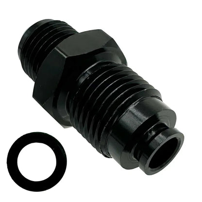 6AN Power Steering Fitting 16MM 1.5 and 18MM 1.5  Adapter Fitting With O-Ring For Hydro Boost Pump Rack Fuel Tank Turbocharger Tuck's Performance