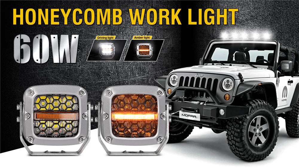 4 Inch LED Work Light with DRL product image 8