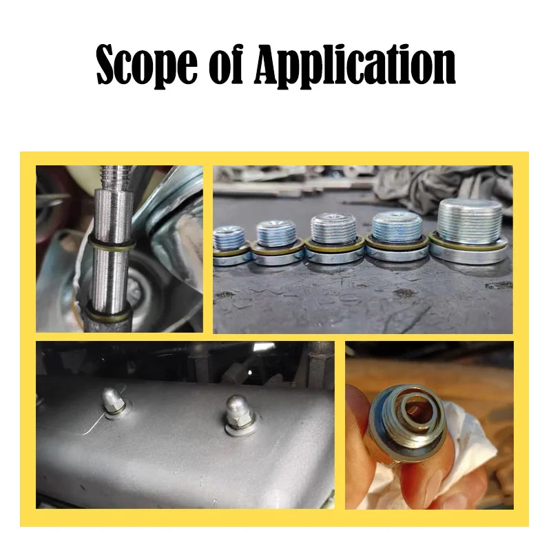 Bonded Seal Washer Kit, Dowty Washers M5 to M24, 100 or 120 Piece Assortment Tucks Performance