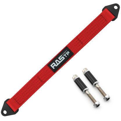 10in-26in Red Woven Thickened Four-layer Limit Straps for Off-road Prevent Damage To Suspension And Driveline Components TD002 Tuck's Performance