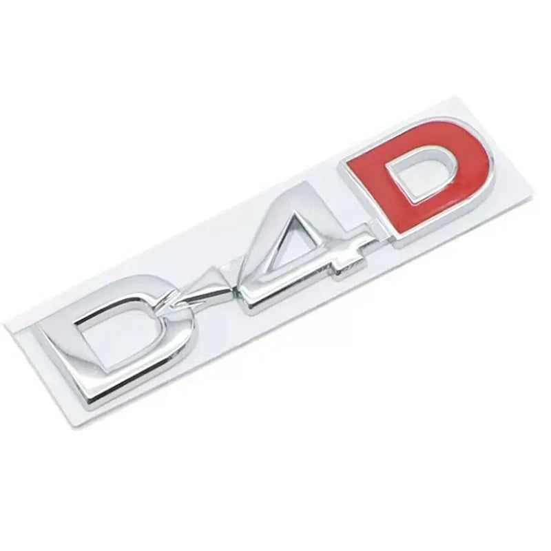 3D Metal D4D BadgeToyota Hilux