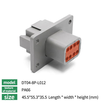 10/50/100 Sets Deutsch DTM/DT/DTP/DTF Automobile Connector Plug&Socket Male&Female Terminal DTM04-2/3/4/6/8/12 DTM06-2/3/4/6/8S Tuck's Performance