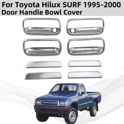 Chrome door handle and bowl cover set to suit Hilux Surf / 4Runner 1996-2001
