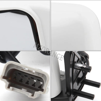 Left side folding mirror assembly
