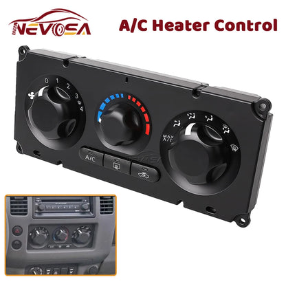 Air conditioning and heater control panel for Nissan Navara D40