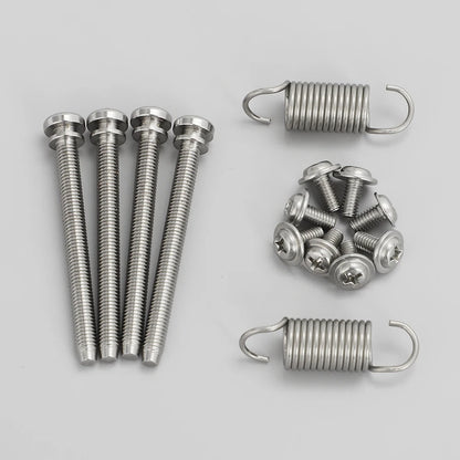 for Toyota Pickup 4Runner 1989-1995 Tacoma 1995 1996 Headlamp Mounting Hardware Pack Stainless Headlight Screws Clips Springs Tuck's Performance