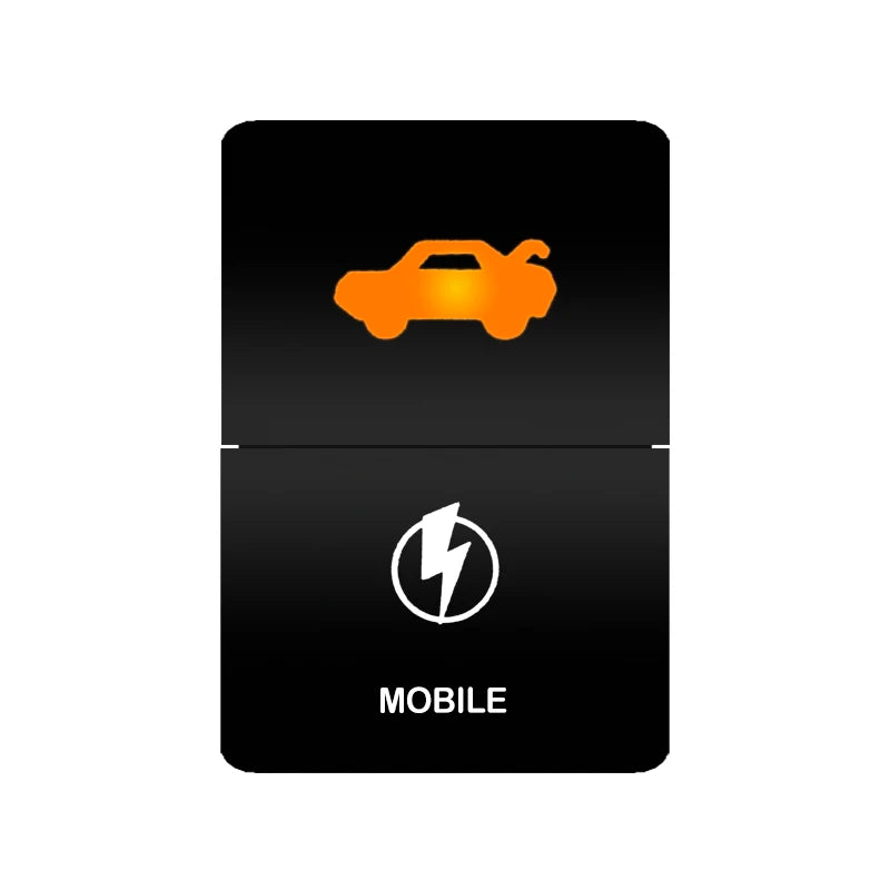 Car Push Switch Dual ON OFF Button Led Bar Roof Lights Fog Spot Driving Lights Button For Toyota 4Runner Hilux RAV4 Prado Camry Tuck's Performance