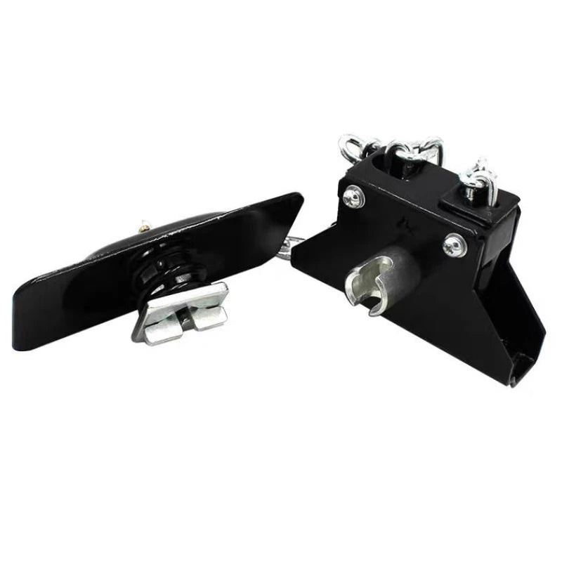 Tyre lifter fastener fitted under Navara tray
