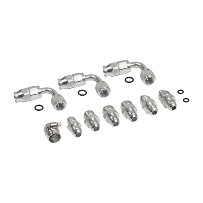 6AN Power Steering Hose Kit Fit for Chevy C10 LS Swap Connects GM Type 2 Tuck's Performance