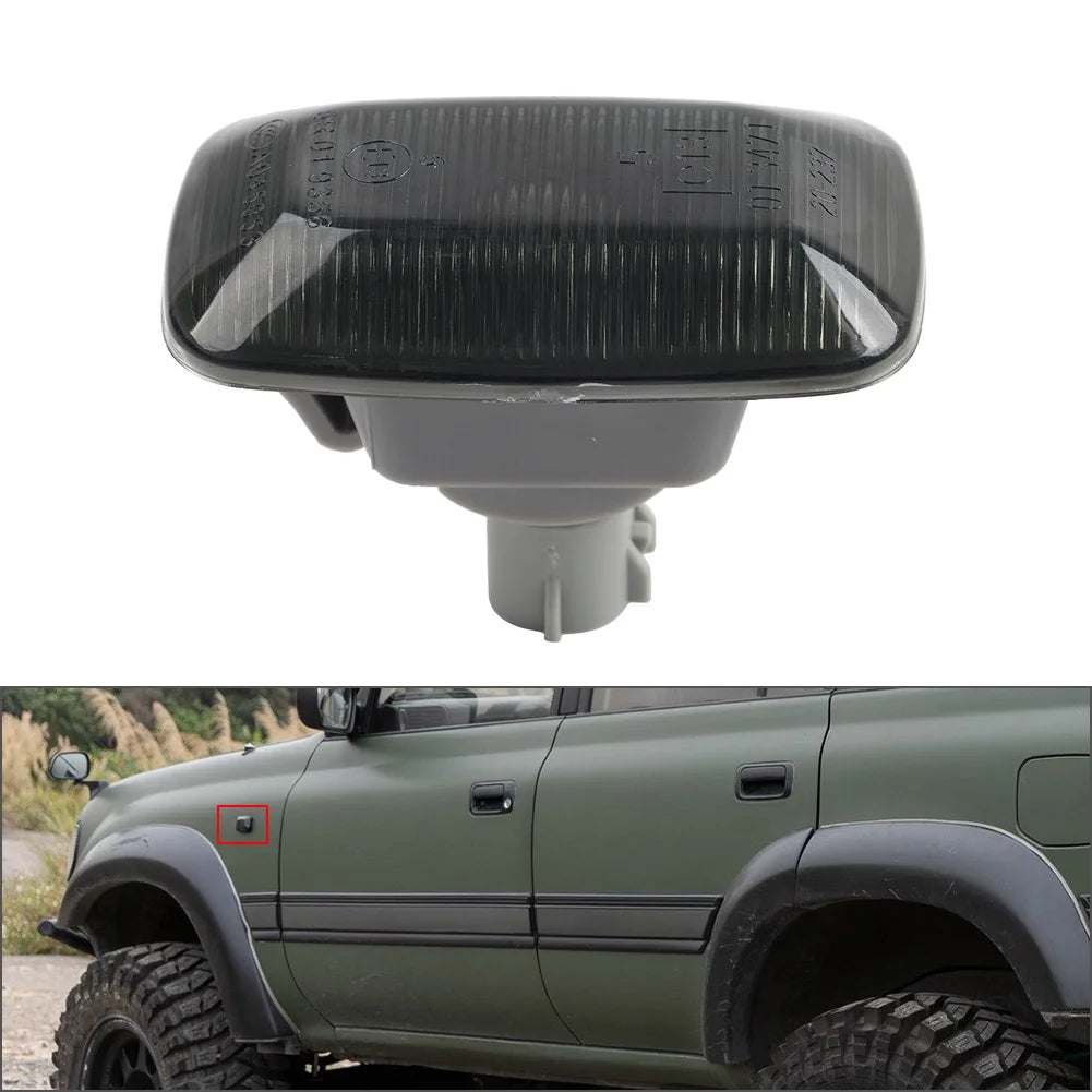 1Pc Car Side Fender Marker Light 81731-20192 For Toyota Land Cruiser 70 80 90 100 Series Tuck's Performance