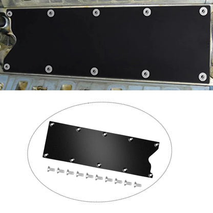 Engine Blocks Billet Valley Pan Cover Plate Cover Plate for LS Gen 3 Billet Aluminum LSX LS1 LM7 LR4 LQ4 LS6 L59 LQ9 LM4 L33 Tuck's Performance