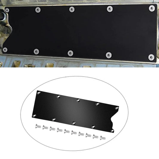 Engine Blocks Billet Valley Pan Cover Plate Cover Plate for LS Gen 3 Billet Aluminum LSX LS1 LM7 LR4 LQ4 LS6 L59 LQ9 LM4 L33 Tuck's Performance