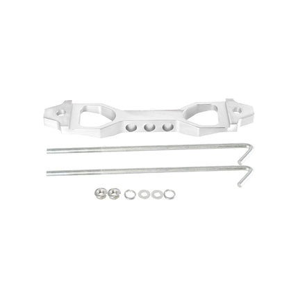 14CM/19CM Battery Hold Down Set, Car Racing Battery Tie Down Bracket Holder Lock Mount with J Bolts Tuck's Performance
