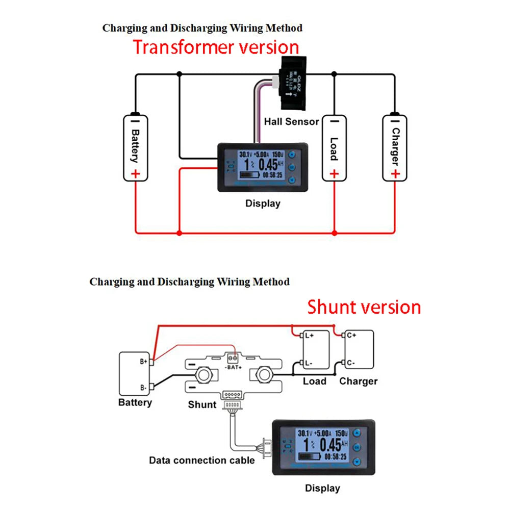 8V-120V Battery Coulomb Meter with 50A-500A Options image 14