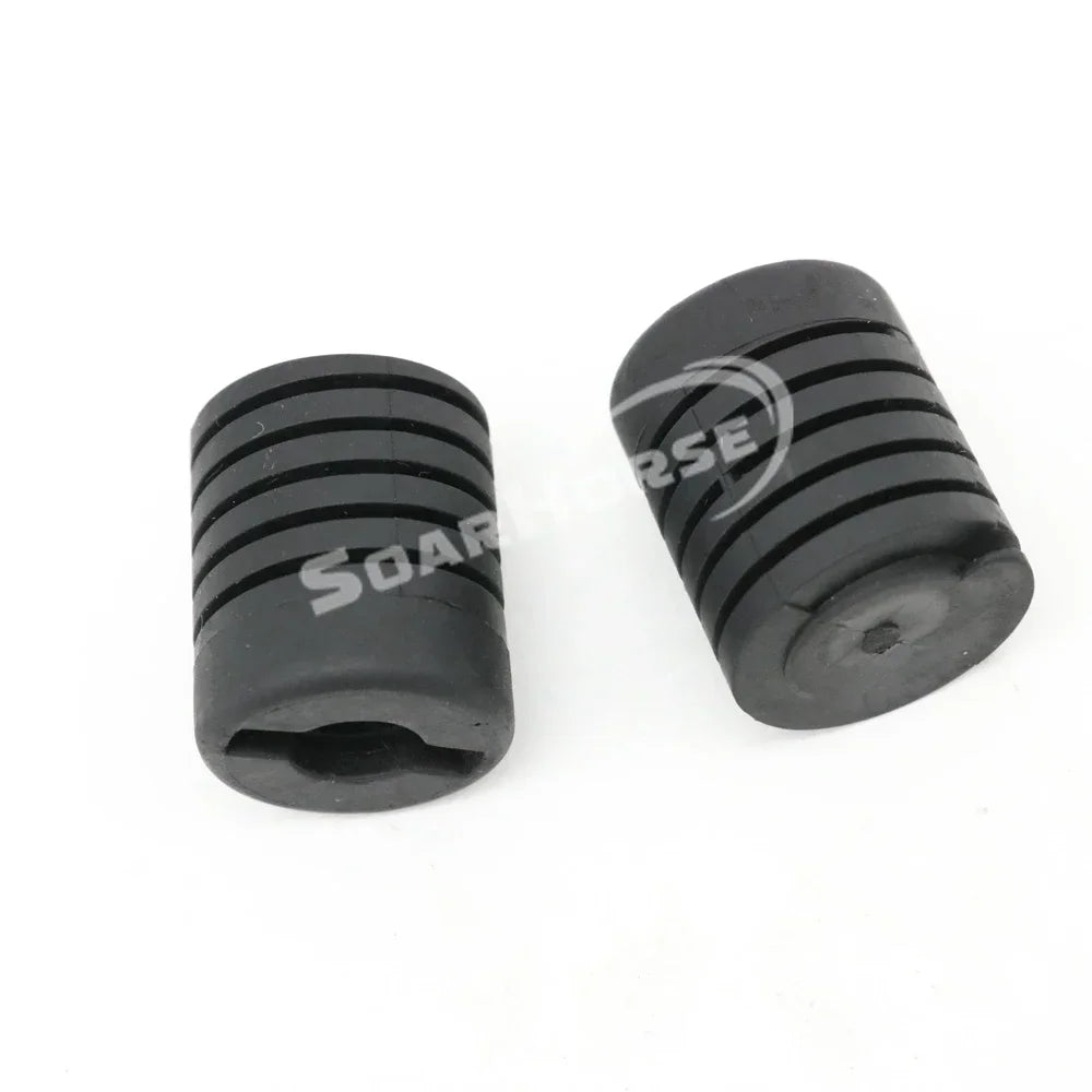 Rubber buffer fitted to LandCruiser 100 Series bonnet