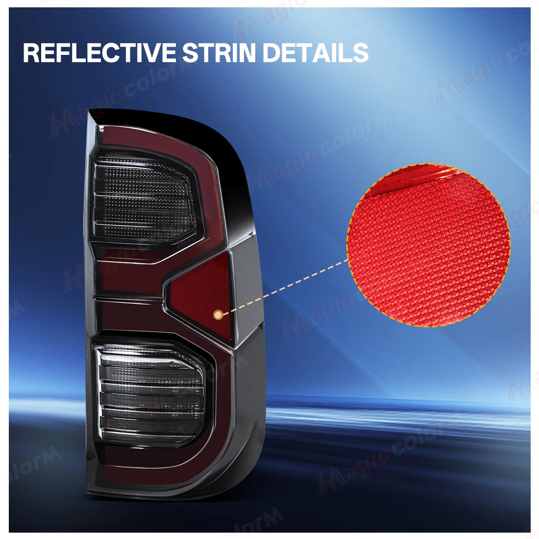 LED Taillight Assembly For Toyota Hilux n70 Brake Reversing Lamp Turn Signal Tail Lights 12V Tuck's Performance