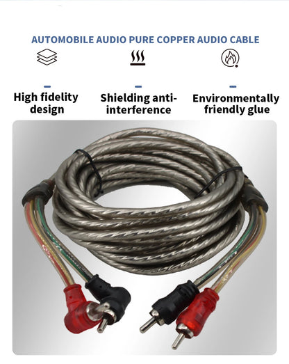 5m RCA Car Audio Signal Cable - product image 8